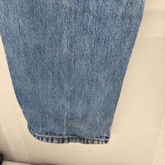 Vintage Levis Jeans Mens 33x32 Act(32x31) Blue 550 Relaxed Straight Denim Y2K - Picture 4 of 8